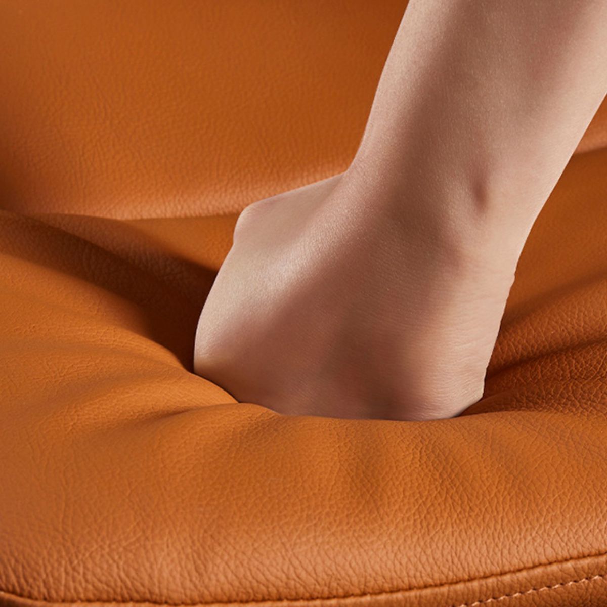 Contemporary Style Dining Chair Armless Side Chairs with Metal Legs