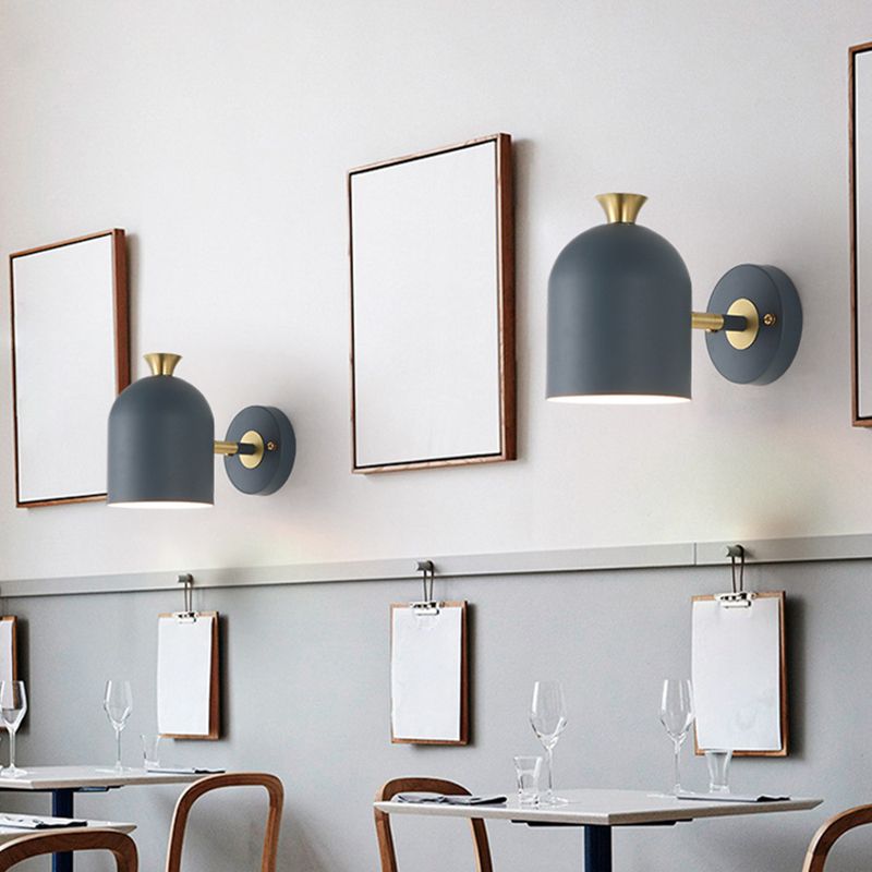 Geometric Shape Wall Light Fixture Metal Modern Style Wall Lamp for Dining Room