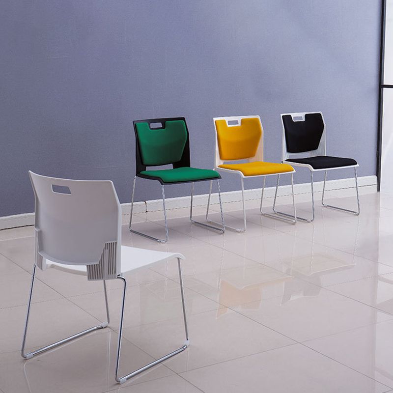 Modern Conference Chair with Metal Frame Mid Back Office Chair