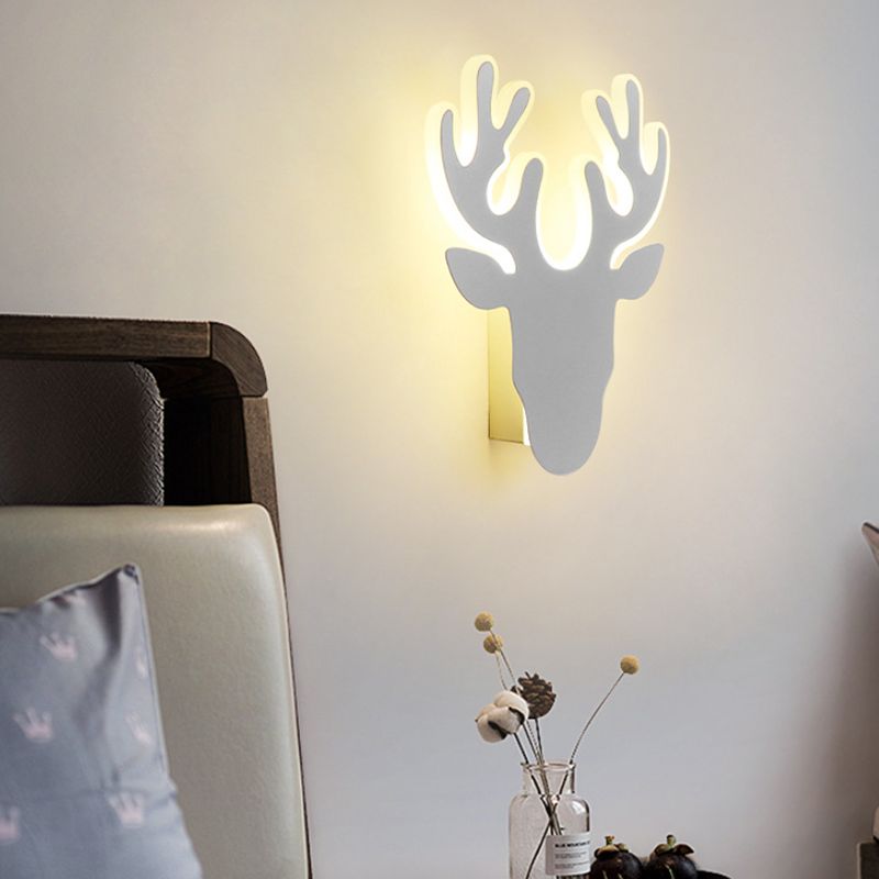 Moderner Stil Geometrischer Schatten Wandleuchten Metall 1 Lichtwandmontierte Beleuchtung