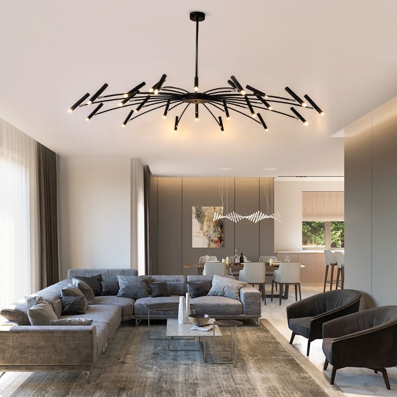 Simplicity Chandelier Light Fixture Sputnik Chandelier Pendant Light for Living Room