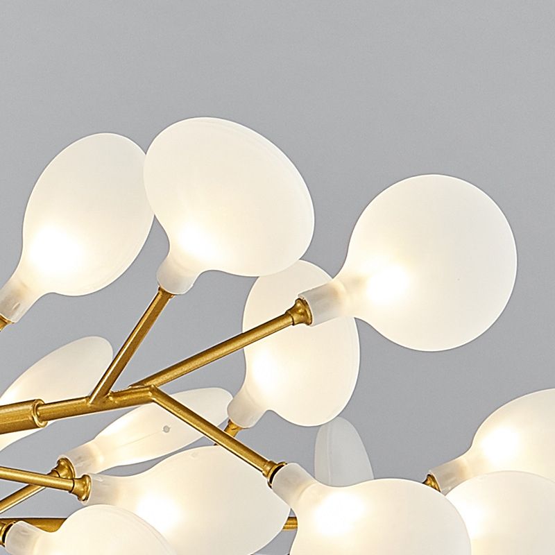 Modern Chandeliers For Dining Room Orbicular Drop Lamp Metal Orb Chandelier