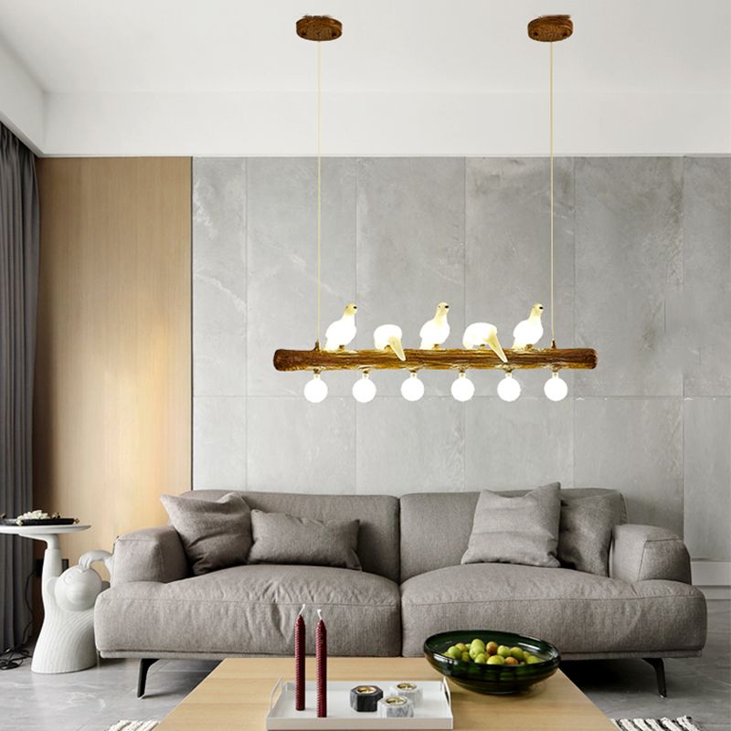 Luz colgante de lámpara moderna para el accesorio de iluminación de la isla múltiple para la mesa de comedor