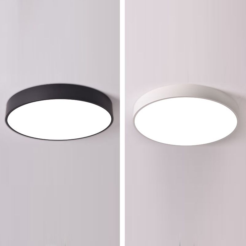 Modern Round Ceiling Flush Mount Lights Metal Flush Mount Ceiling Lighting Fixture for Office