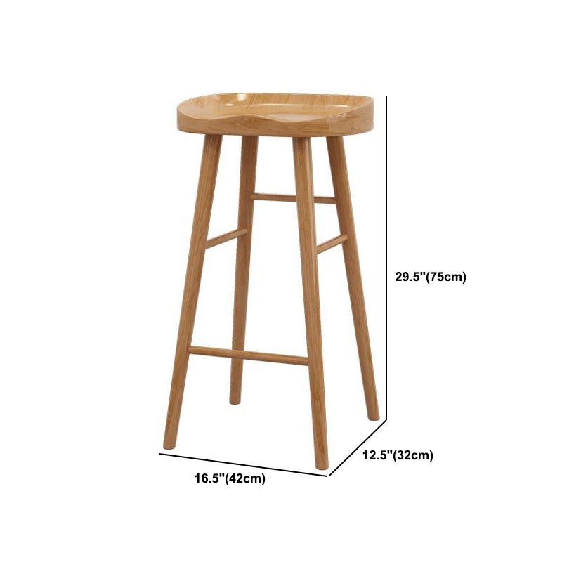 1/5/6/11 Pieces Modern Bar Table Set Rectangle Pine Wood Bistro Set with Footrest