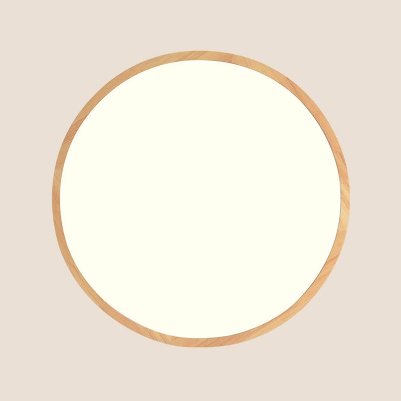 Bois 1 lumière encastré plafonnier luminaire moderne chambre encastré luminaires