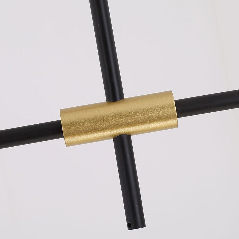 3/4/5-Light Modern Golden Ceiling Light Metal Unique Shaded Kitchen Island Lighting