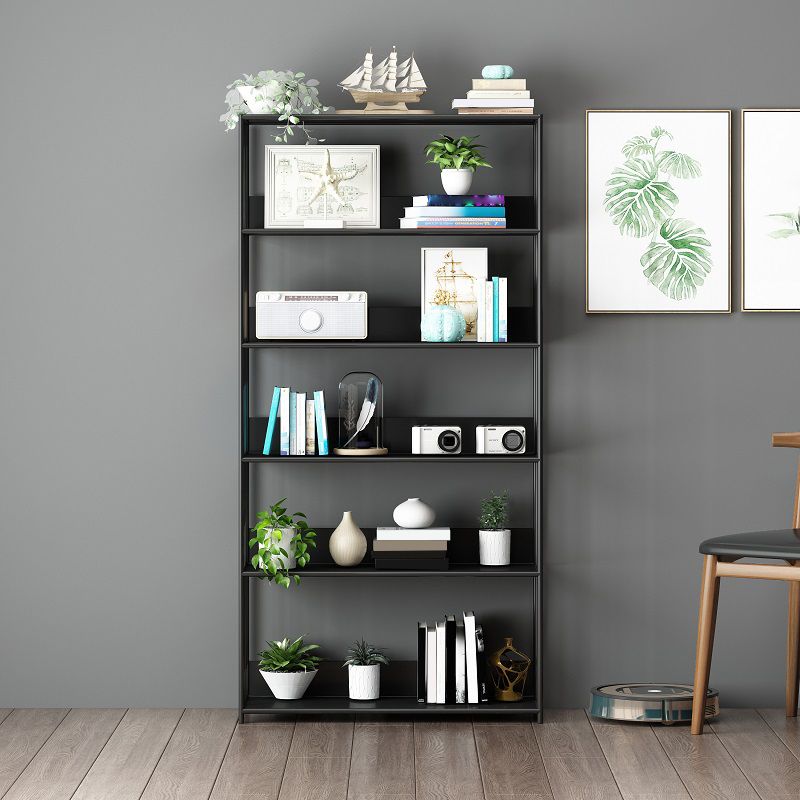 11.81"W Bookshelf Modern Style Open Back Bookcase for Home Office