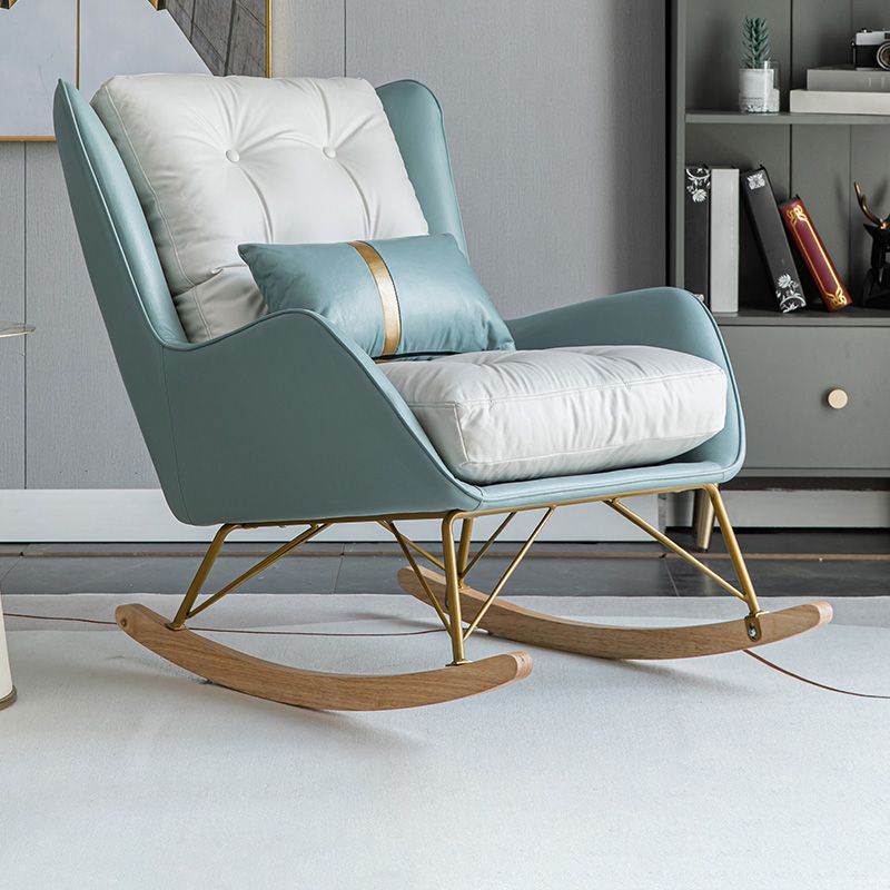 Living Room Light Luxury Rocking Chair Modern Family Lazy Sofa Chair