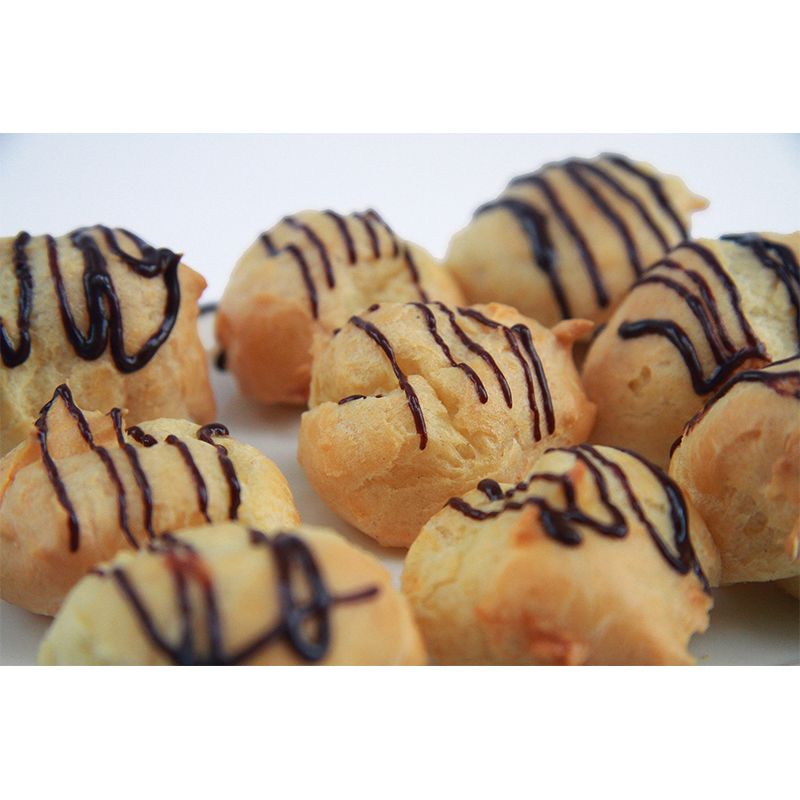 Bread Dessert Mural Wallpaper Contemporary Wall Covering for Bakery, Water Resistant