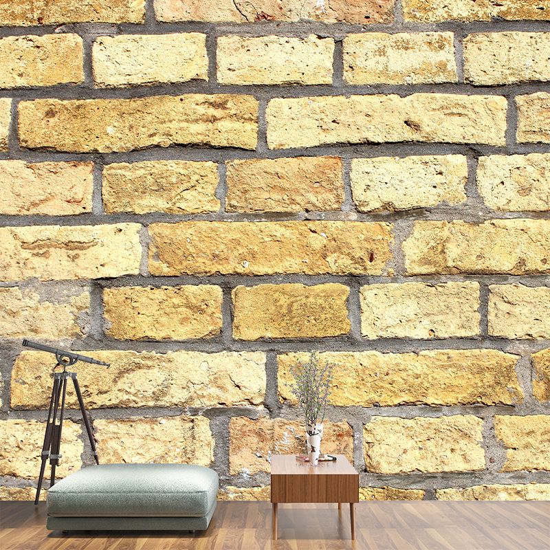 Industrial Style Brick Wall Decor for Living Room, Customized Size Available