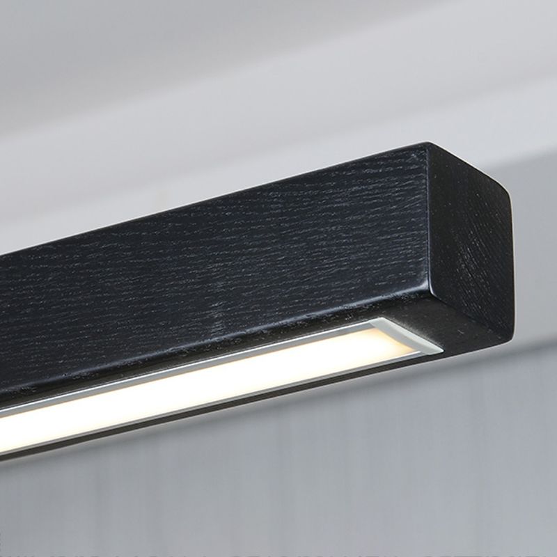 Forma lineal Luz colgante de estilo contemporáneo 1 accesorio de iluminación colgante de luz