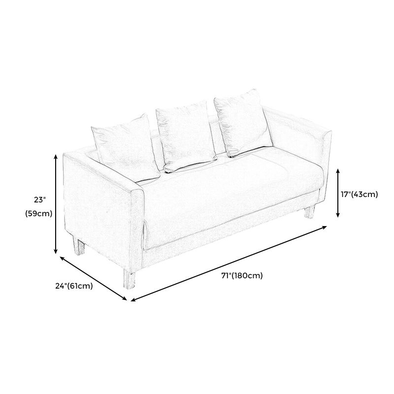 Chesterfield Moderne Kissen Sofa Smoking Arm 4 Holzbeine Sofa