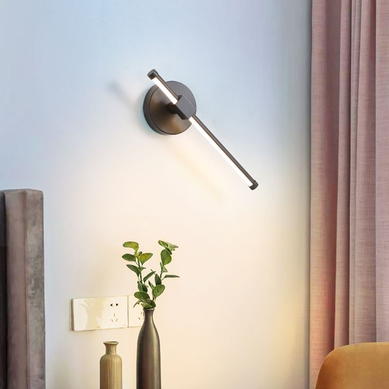 Rotatable Einfachheit Wandleuchte LED Leuchterleuchte mit Silikonschatten für Schlafzimmer