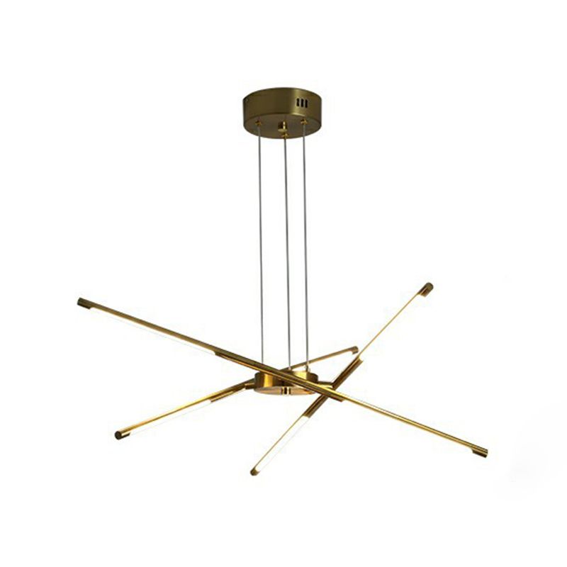 Luci a sospensione a sospensione in metallo Lampade sospese contemporanee per soggiorno