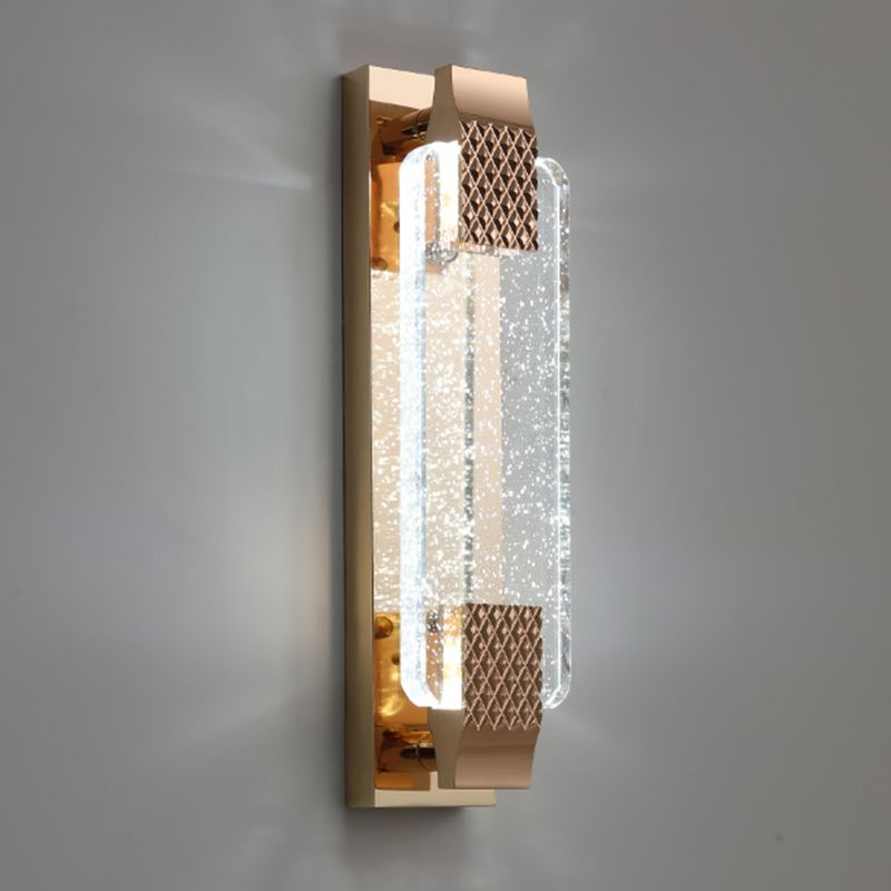 Modern Style Wall Lamp LED Wall Mount Lamp with Crystal Shade for Bedroom