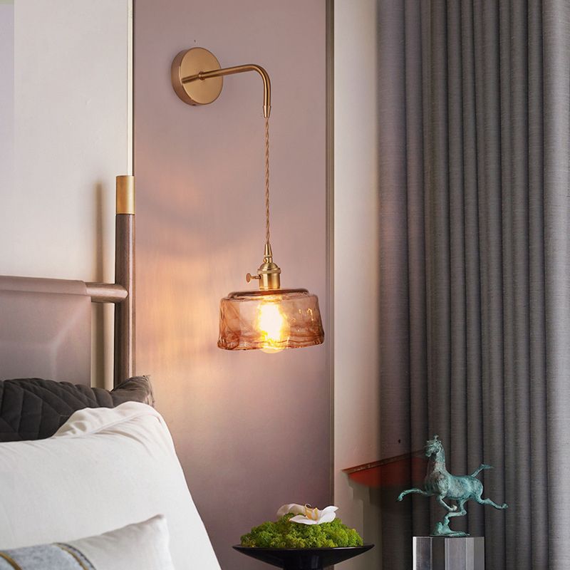 Modern Wall Lamp Geometric 1 Light Wall Vanity Lights for Bathroom