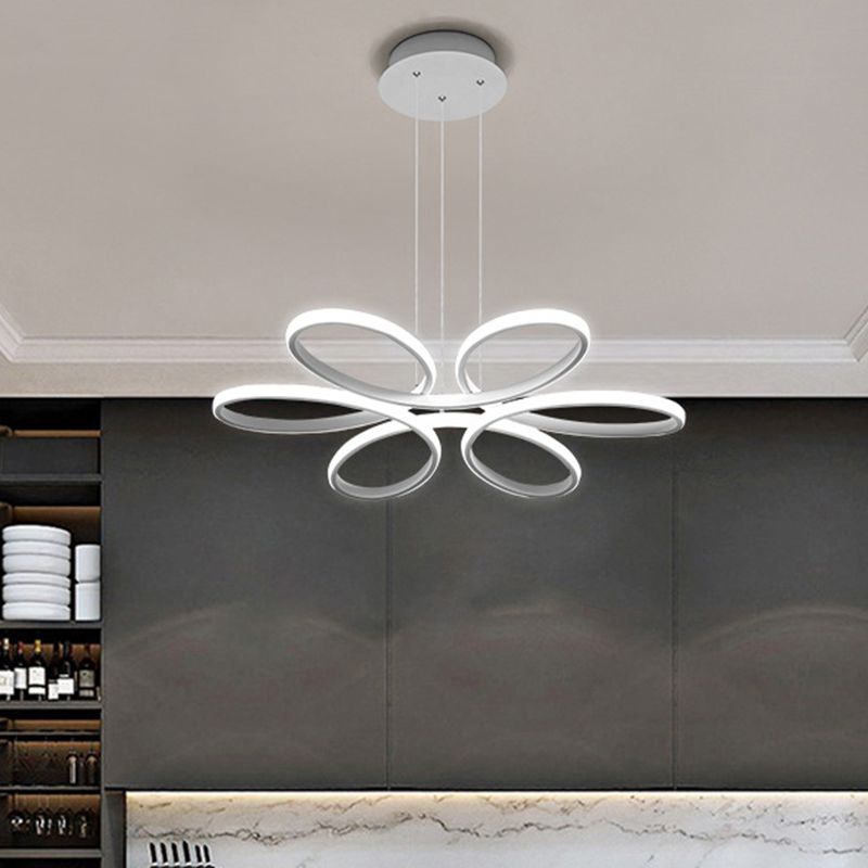 Postmodern Chandelier Light Fixtures 1-Light Suspension Pendant Lamps for Living Room