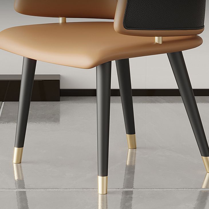 Glam Sintered Stone Dining Table Set Round 1/5 Pieces Dining Set for Home Use