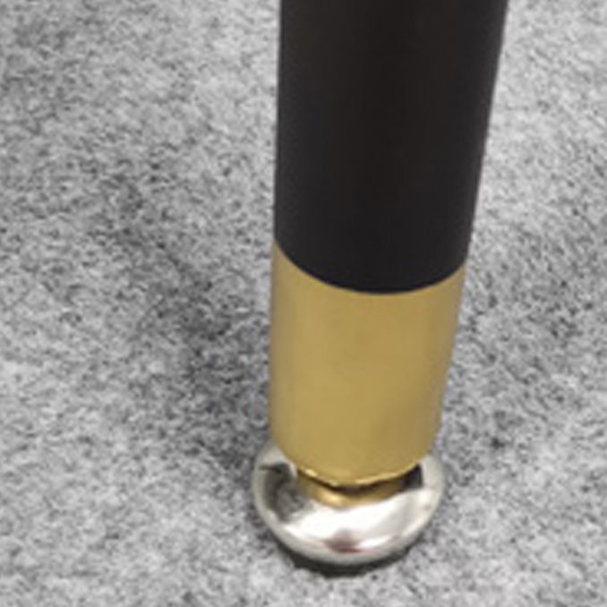 Rectangle Dining Table Stone Top Dining Table with Iron Base