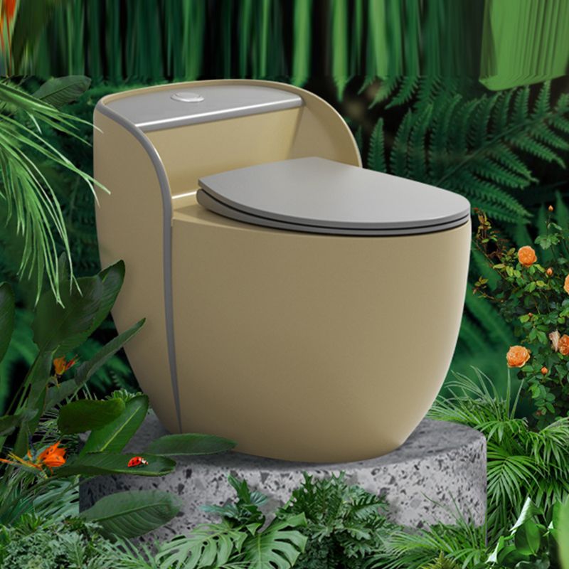 Modern One Piece Flush Toilet Siphon Jet Urine Toilet for Bathroom