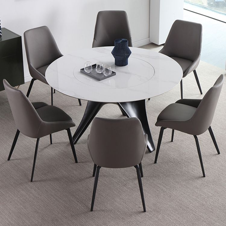 Chaise d'appoint à dossier solide de Style scandinave, chaise rembourrée sans accoudoirs pour usage domestique