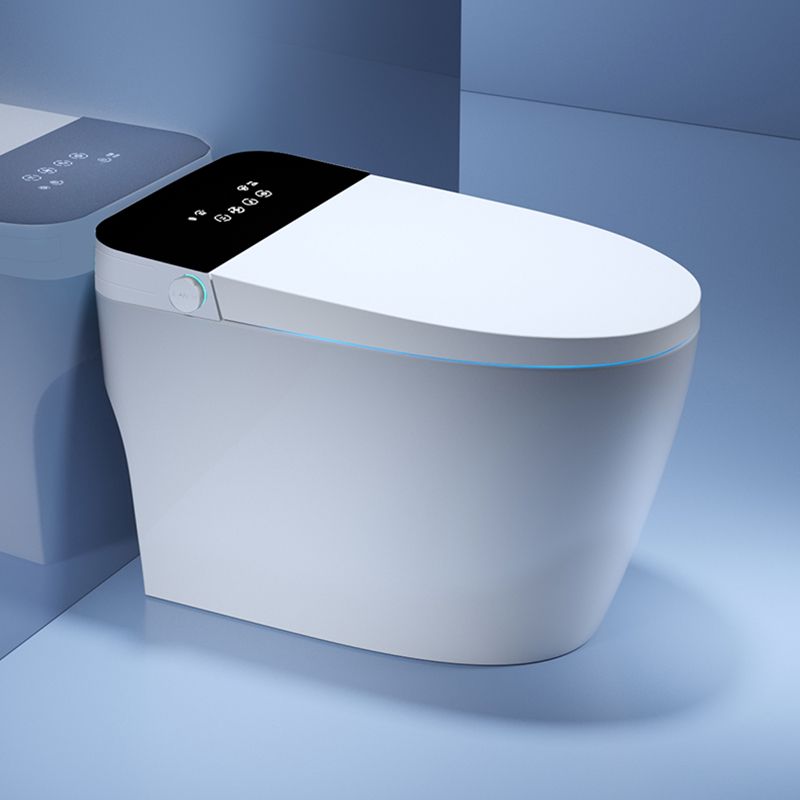 Modern Toilet Bowl One Piece Toilet Floor Mounted Siphon Jet Porcelain Toilet