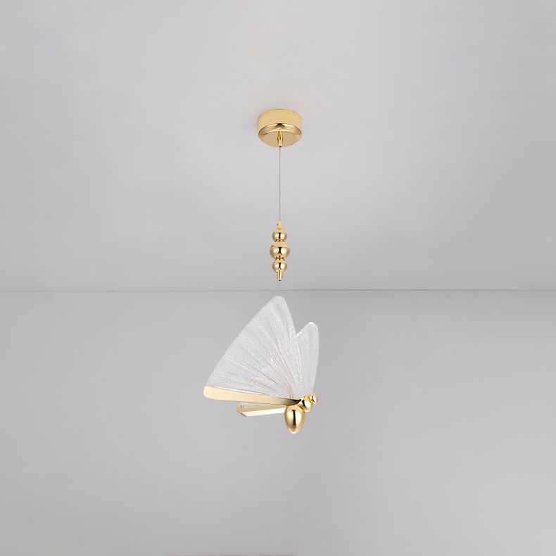 Nordischer Luxusstil Schmetterling Schatten Hängende Leuchte LED Butterfly Anhänger Kronleuchter