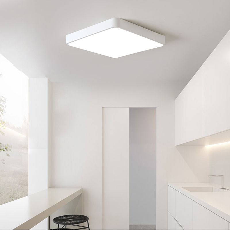 Luces montadas en el techo LED del accesorio de iluminación del techo del montaje rasante de la simplicidad de la geometría