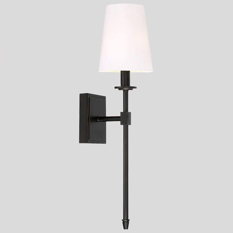 Nordic Style Iron Vanity Light Cylinder Shape Vanity Lamp for Shower Room
