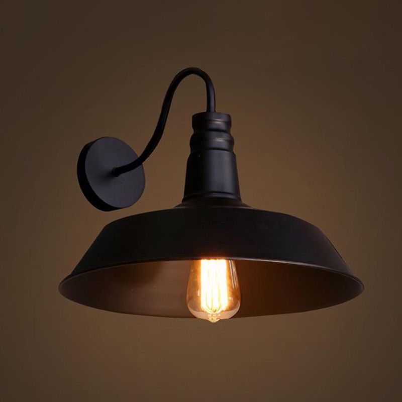 Industrial Metal Wall Lamp Household Wall Sconce Lighting Fixture for Bedroom