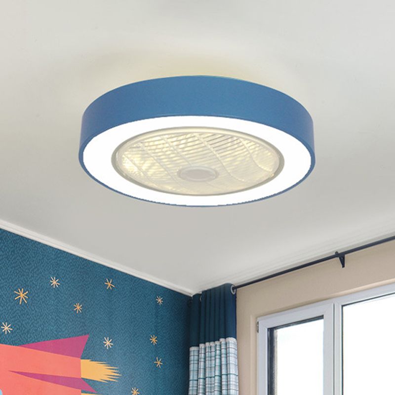 22 "breite nordische LED -Semi -Flush -Mount
