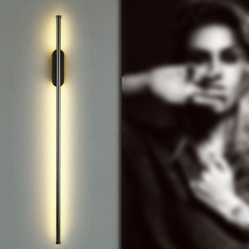 1 Light Linear Wall Sconces Modern Style Metal Wall Mounted Lamps