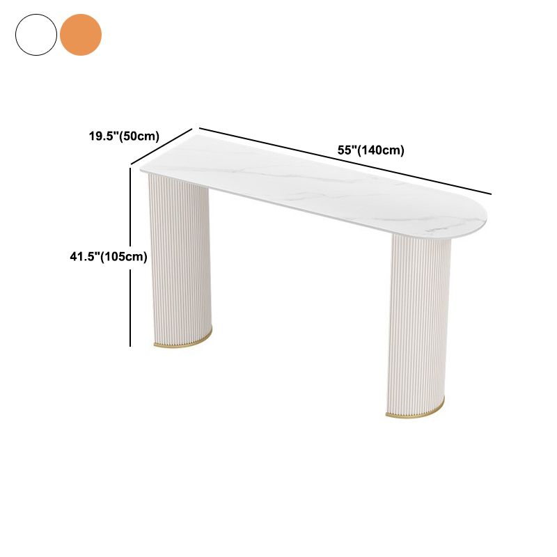Modern 1/2/5 Pieces Bar Table Stone Counter Table with High Stools for Dining Room