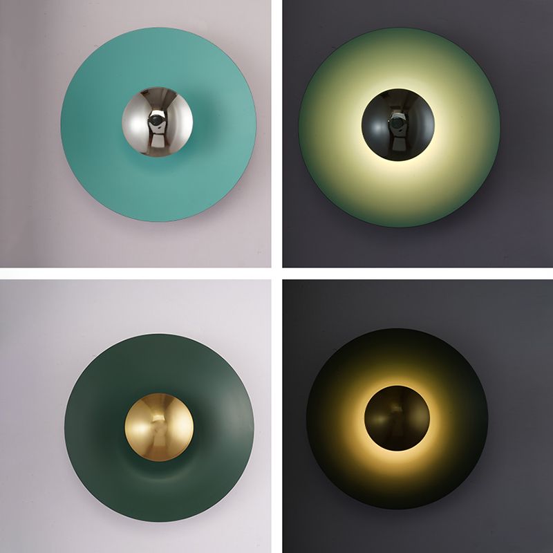 Contemporary Metallic LED Lamp Wall Lamp Fixtures for Bedroom Sitting Room