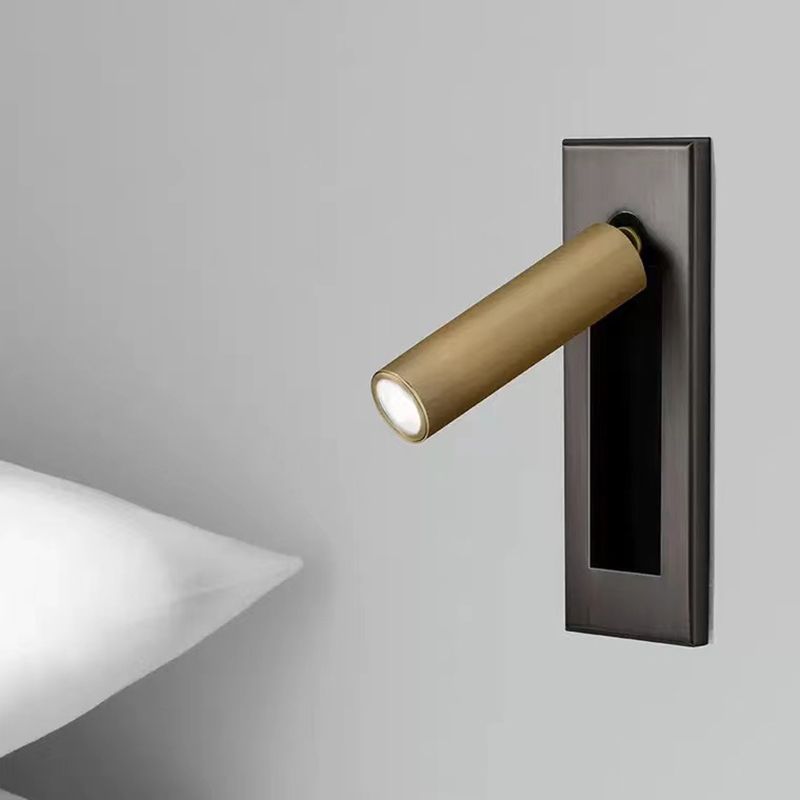 1 Light Modern Style Wall Sconce Metal Sconce Light for Bedroom