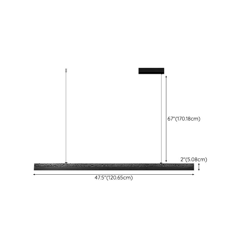 Contemporary Pendant Lighting Fixtures Metal Black Island Lighting Ideas
