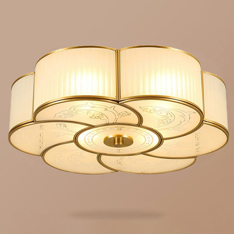 Clover Flush Mount Plafond Light Fixture Vintage Glas Plafond Light Fixtures voor Slaapkamer