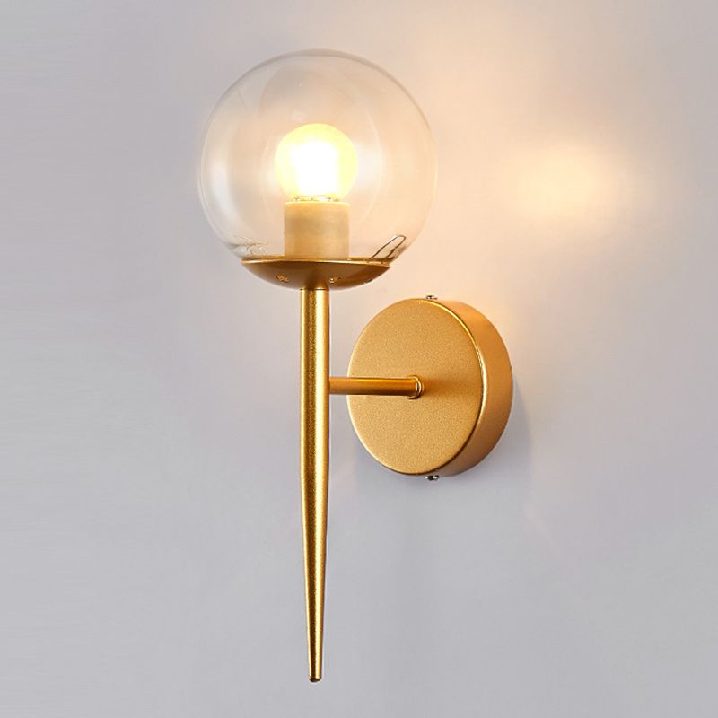 Lampada con applique a matita Stipce moderno in vetro in vetro illuminazione montata a parete