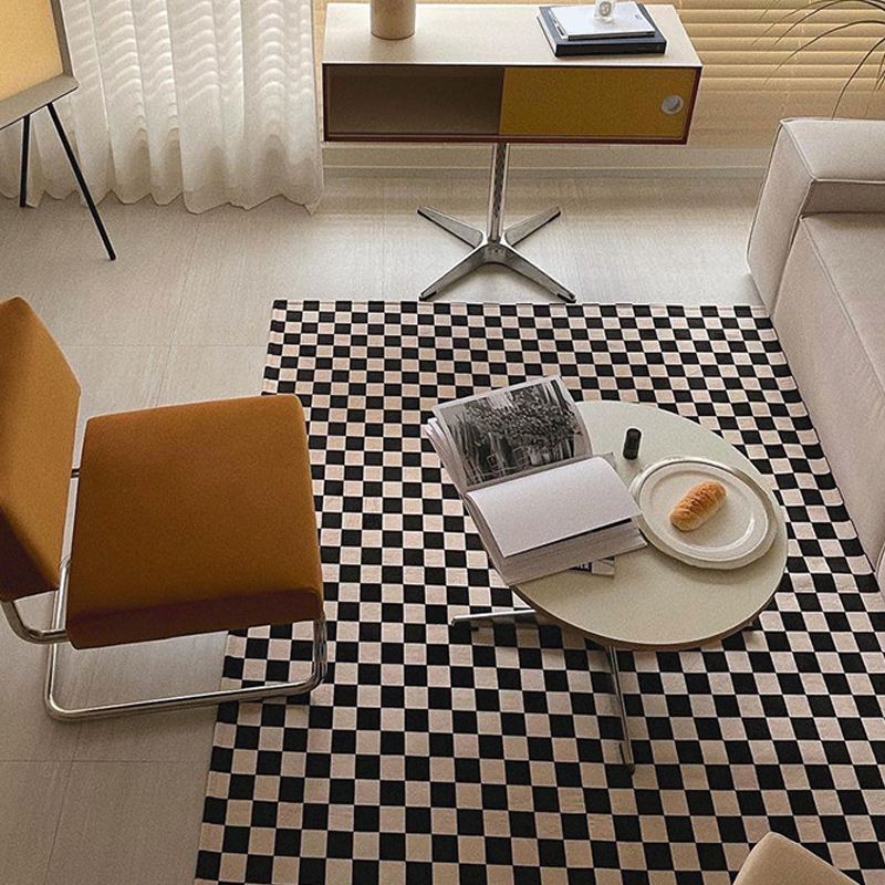 Geometric Coffee Table Contemporary Wood 15.7'' Cocktail Table