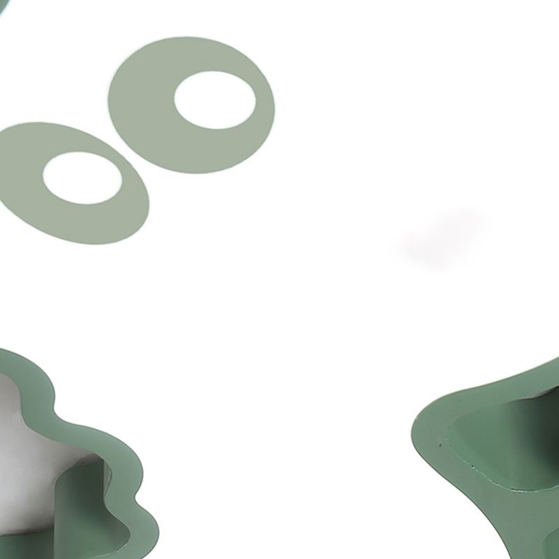 1-Light Kids Cartoon Flush Mount Metal Ceiling Light Fixture for Bedroom