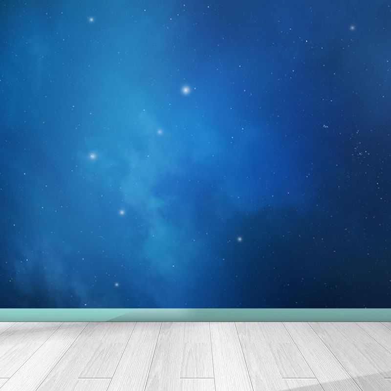 Supernatural Starry Sky Mural Wallpaper for Dining Room Universe Wall Art, Custom