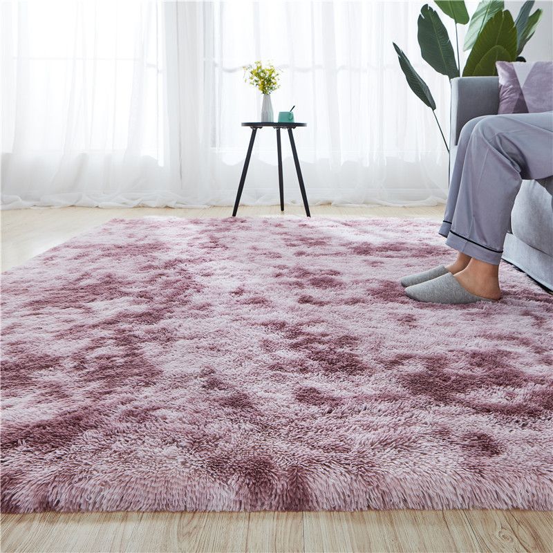 Tapis de tapis de shag nature créatif en polyester tapis d'intérieur