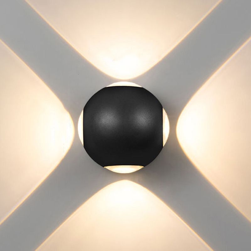 Simplicity Style LED Wall Lamp Aluminum + PVC Lens Home Decorative Ambiance Wall Sconce in Warm White Light