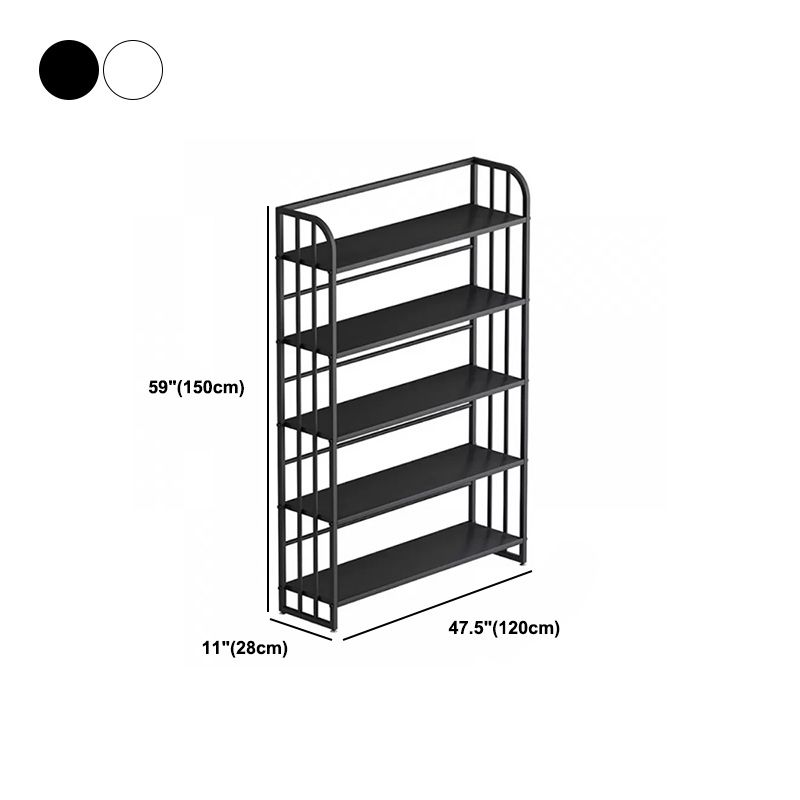 Standard Steel Bookshelf Modern Bookcase Storage and Display Shelves
