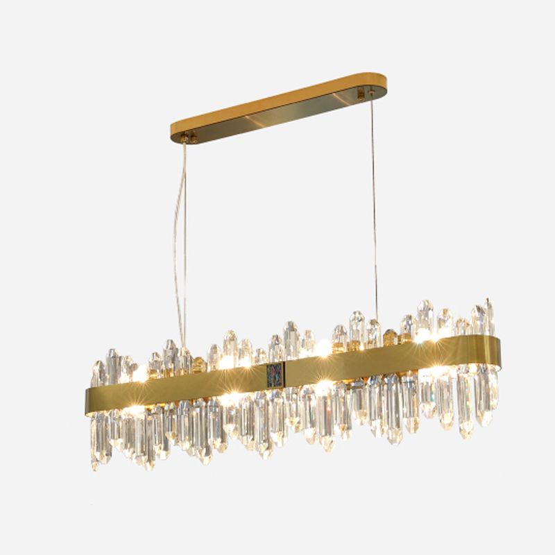 Modern Style Island Pendants Crystal Pendant Lights for Dining Room