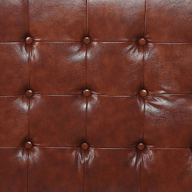 Upholstered Headboard Open-Frame Bed Metal and Upholstered Bed Frame with Metal Legs