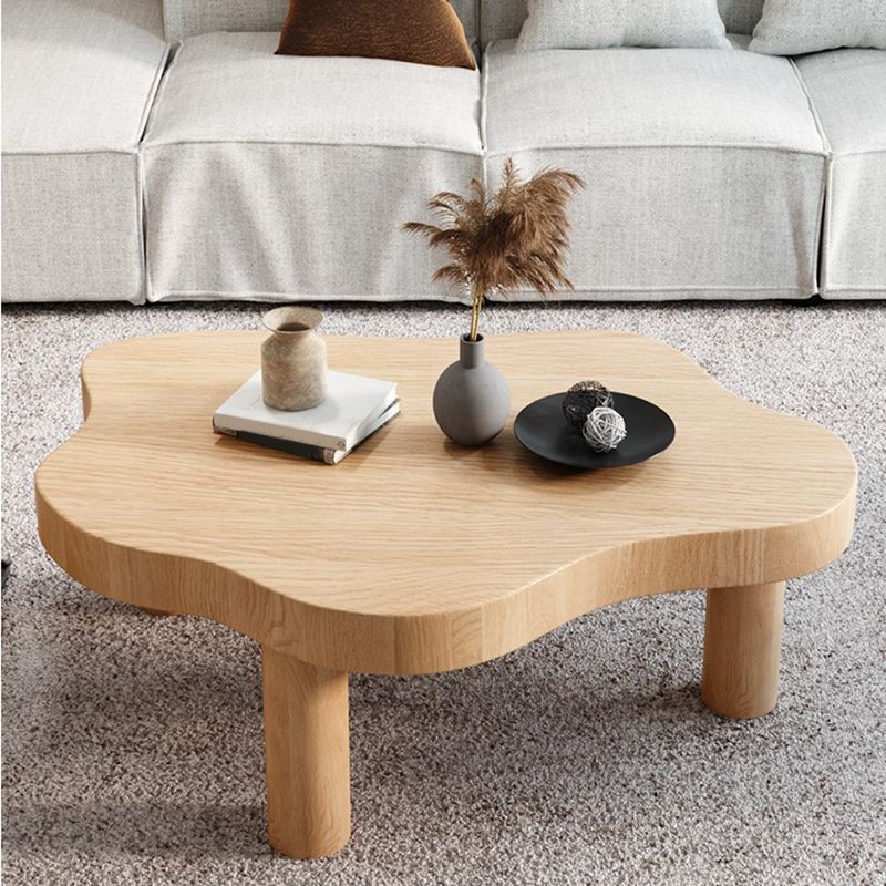 Scandinavian Coffee Table Solid Wood 1 Single Cocktail Table