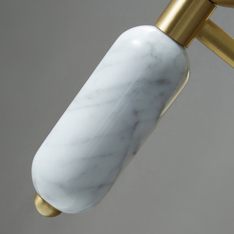 Cobre Marble Wall Donce 1 Cabeza de la pared de la pared de la pared para la sala de estudio junto al lado de la cama