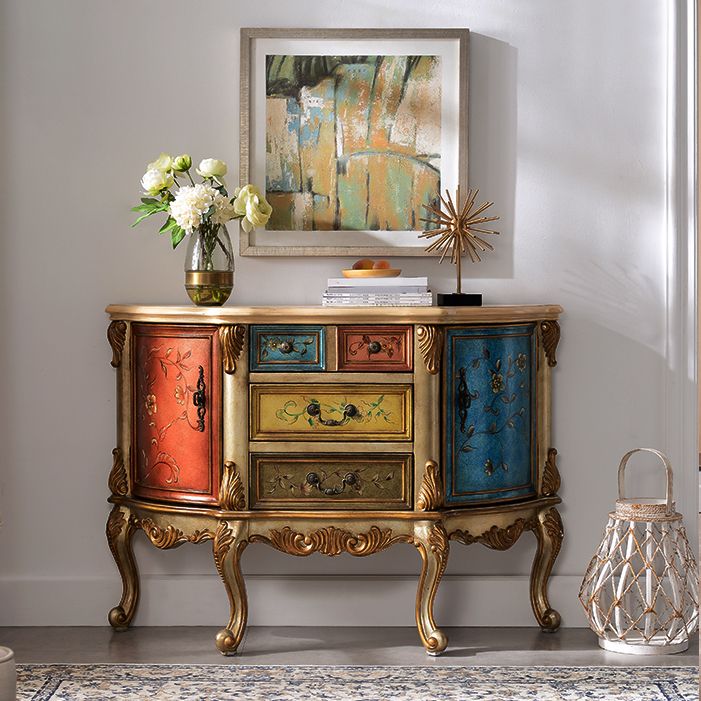 Victoria Freeform Console Table Wood Console Sofa Table for Hall